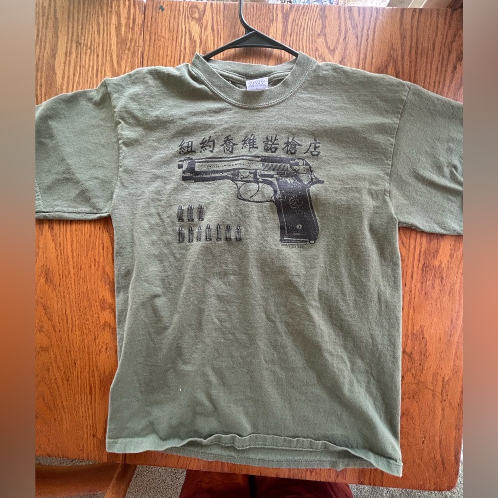 New York John Lovino gun shop shirt
